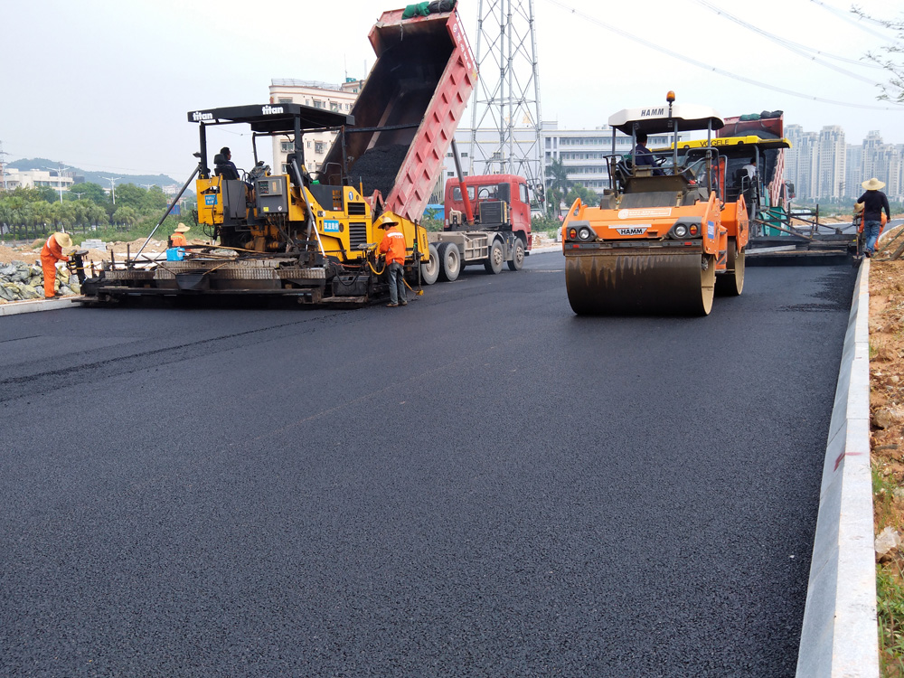 虎門濱海大道施工